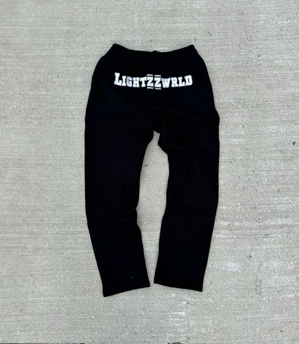 LZZW PURPLE ZIP UP SWEATPANTS